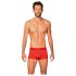 Obsessive - Boxer Vermelho com Laterais Transparente - L/XL