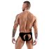 Svenjoyment - Conjunto Tanga de Garçom Masculino (preto e branco)