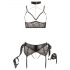 Cottelli Bondage - Conjunto de Lingerie Rendado (5 Peças) - M