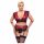 Conjunto de Sutiã Rendado Plus Size Cottelli Bondage (Vermelho-Preto)