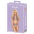 Beijável - conjunto de lingerie rendada (roxo)