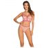 Obsessive Nudelia - conjunto sensual (nude-rosa) - S/M