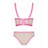 Obsessive Nudelia - conjunto sensual (nude-rosa) - S/M