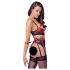 Cottelli Bondage - Conjunto vermelho rendado e sensual - XL