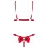 Obsessive Rubinesa - conjunto lingerie picante (vermelho)