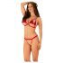 Obsessive Rubinesa - conjunto lingerie picante (vermelho) - L/XL