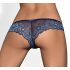 Obsessive Auroria - Bow Embroidered Women's Panties (Blue)