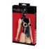 Bad Kitty - body sexy aberto com máscara (preto) - L