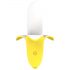 Banana Vibrador à Prova d'Água - Solitário (Amarelo-Branco)