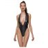 Cottelli Party - Body com decote profundo (preto) - M