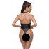 Cottelli Party - Body com decote profundo (preto) - M