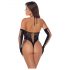 Cottelli - Body com Luvas (preto) - Tamanho S-L