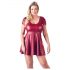 Cottelli Plus Size - Vestido Mini em Linha A (Vermelho)