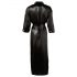 Cottelli - Robe de cetim (preto) - 2XL/3XL