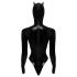 Veludo Preto - Body Batwoman de Manga Longa (Preto) - M