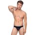 Black Level - Clássica tanga masculina em laca (preto)