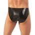 Showmaster Masculino de Latex Preto (S-L)