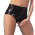 LATEX - Calcinha c/ preservativo interno (preto) - M