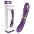 Funny Me Dual - vibrador língua 2 em 1 recarregável (roxo)