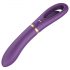 Funny Me Dual - vibrador língua 2 em 1 recarregável (roxo)