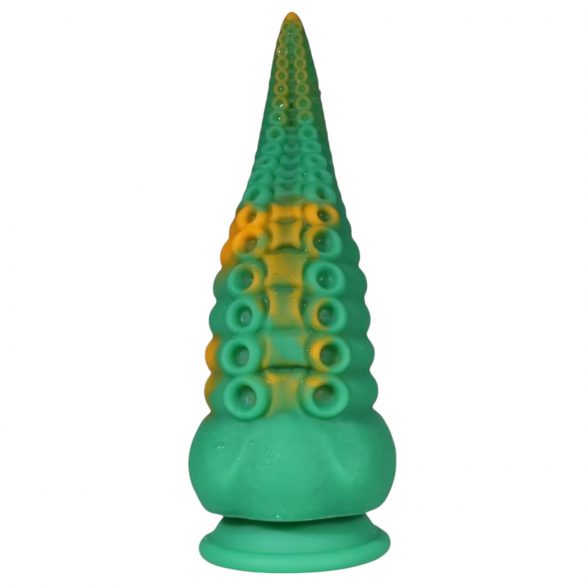 Dildo Polvo OgazR - 21 cm (verde-amarelo)