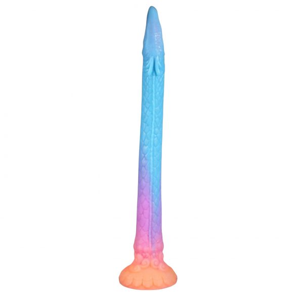 OgazR XXL Eel - Dildo anal rosa fluorescente 47cm