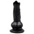 Animalorny - Dildo Pênis de Cão - 12cm (preto)