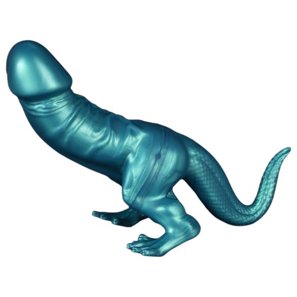 Toppedmonster - Dildo Silicone Dinossauro 26 cm (Turquesa)