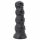 Toppedmonster - Dildo Crânio 22 cm (preto)