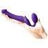 Strap-on-me M - vibrador sem alças (roxo)