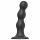 Strap-on com Esferas L - Dildo Base Ventosa (Preto)