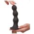 Strap-on com Esferas L - Dildo Base Ventosa (Preto)