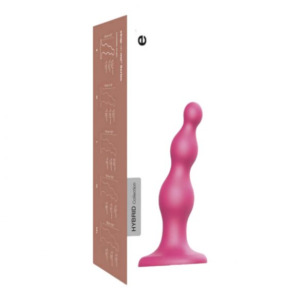 Strap-on-me Beads S - dildo rosa com pérolas