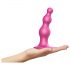 Strap-on-me Beads M - Dildo com pérolas (rosa)