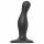 Strap-on-me Curvy S - dildo ondulado com base (preto)