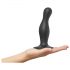 Strap-on-me Curvy M - Dildo ondulado com ventosa (preto)