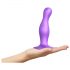 Strap-on Curvo M - Dildo Roxo com Ventosa