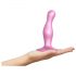 Strap-on-me Curvy S - dildo ondulado com ventosa (rosa)