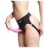 Strap-on-me Curvy M - dildo ondulado e rosa com ventosa