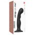 Strap-on-me P&G M - Dildo flexível com base (preto)