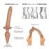 Strap-on-me Swith Realistic XXL - Dildo de silicone 2 em 1 (natural)