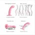 Strap-on-me M - vibrador G-ponto pulsante e à prova d'água (rosa)