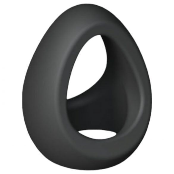 Love to Love Flux - anel peniano de silicone (preto)