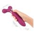 Love to Love Fireball - Massageador e Vibrador 2 em 1 (Vermelho)