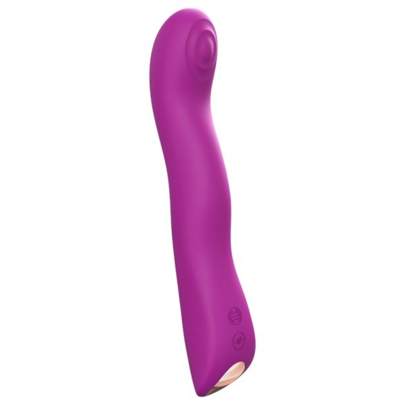 Love to Love Swap - Vibrador recarregável e pulsante para Ponto G (roxo)