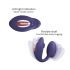 Vibrador Wonderlover G-ponto c/ estimulador clitóris (lilás)