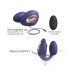 Vibrador Wonderlover G-ponto c/ estimulador clitóris (lilás)