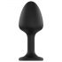 Plug Anal Geisha Dorcel Diamond XL - Preto com Pedra Branca