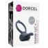 Dorcel Power Clit Plus: Anel peniano vibratório recarregável (preto)