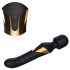 Vibrador Massageador Dorcel Dual Orgasmos Gold 2 em 1 (preto)